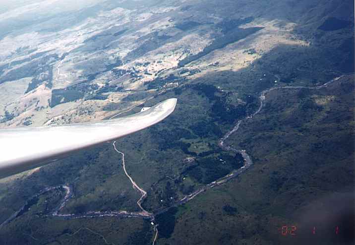 Vado sobre el río San José