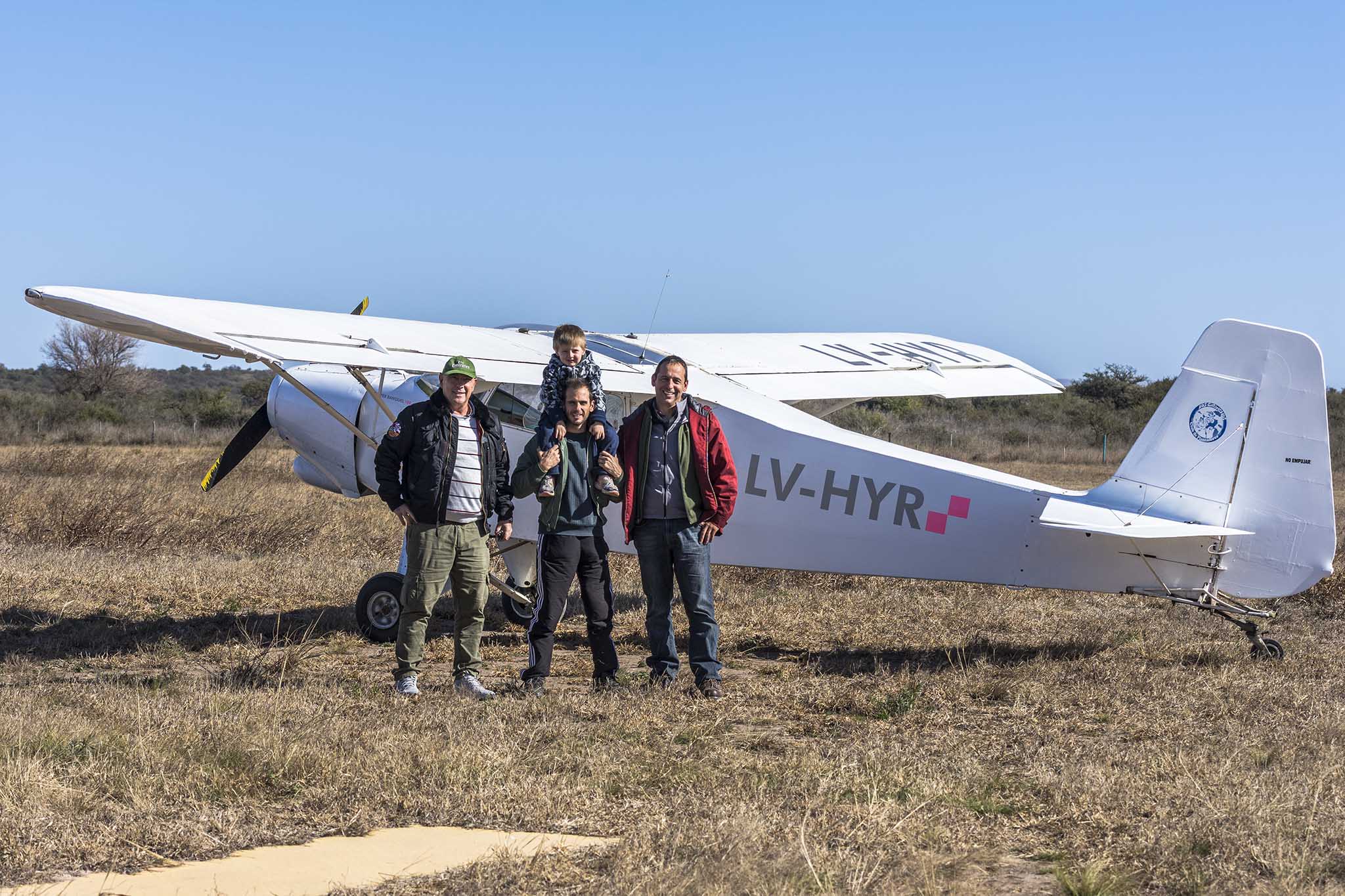 Visita de Lucas Ruesch, el carancho más pequeño