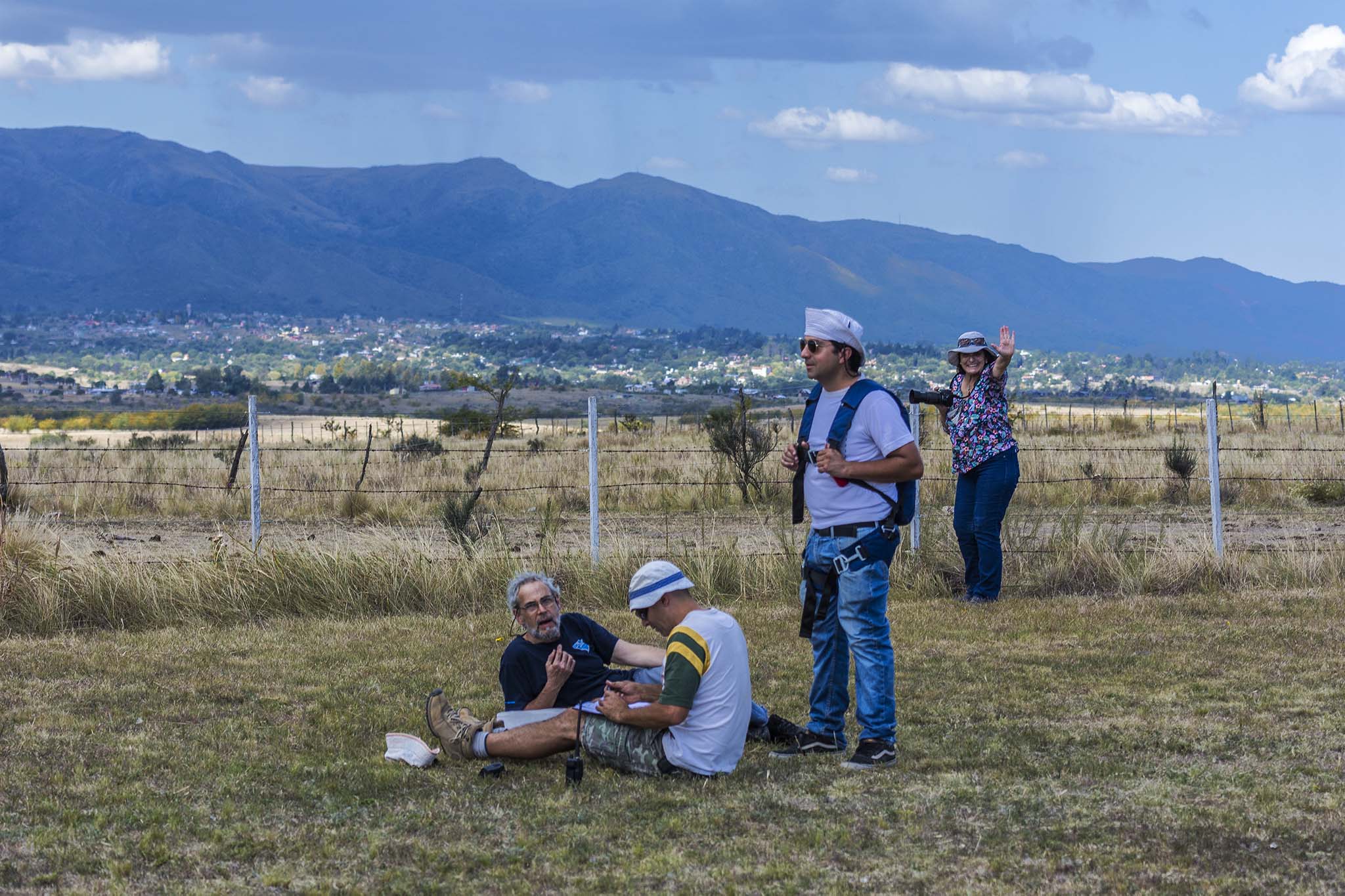Planeadores en el Aeroclub La Cumbre