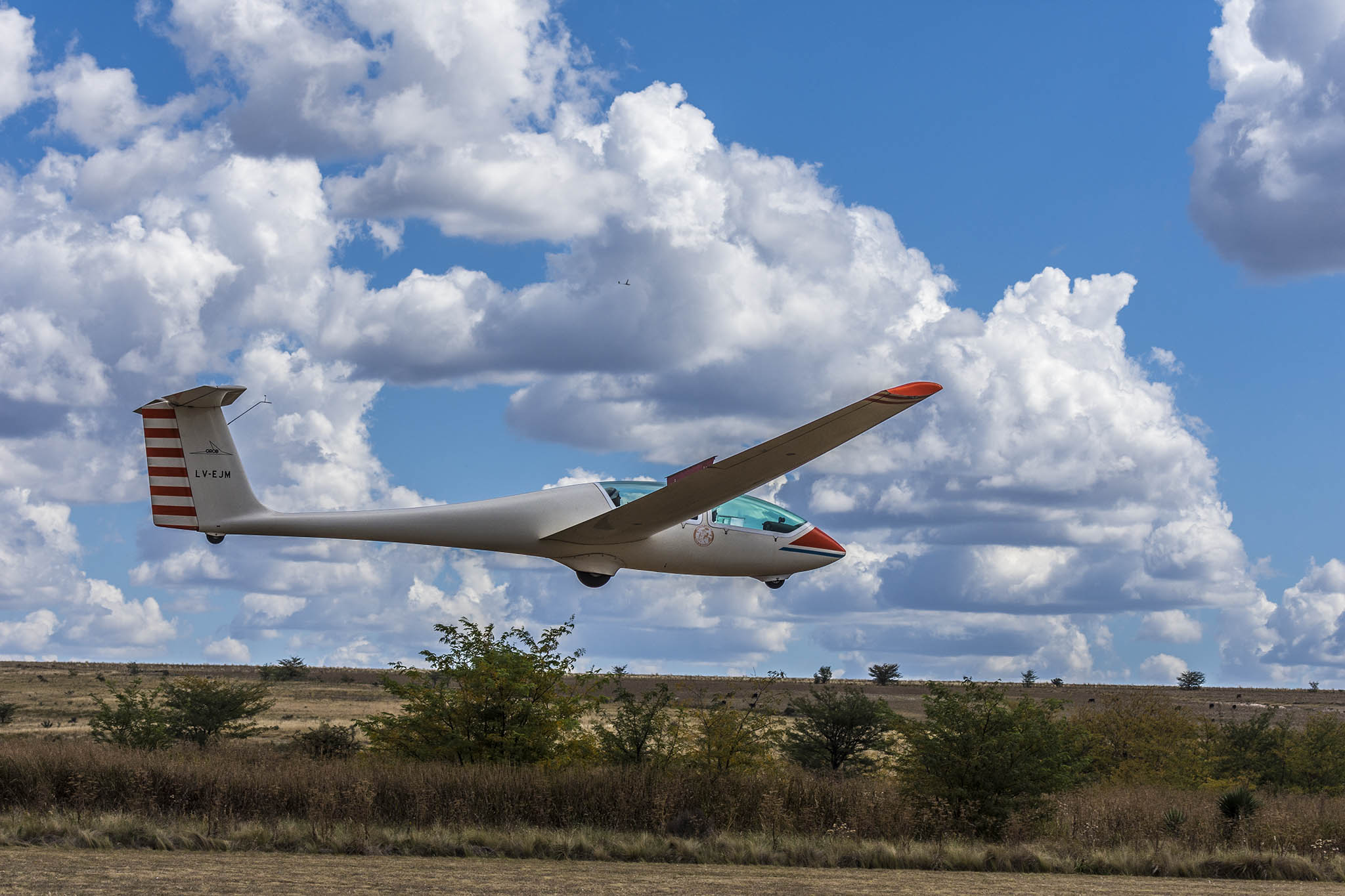 Actividad de vuelo en La Cumbre