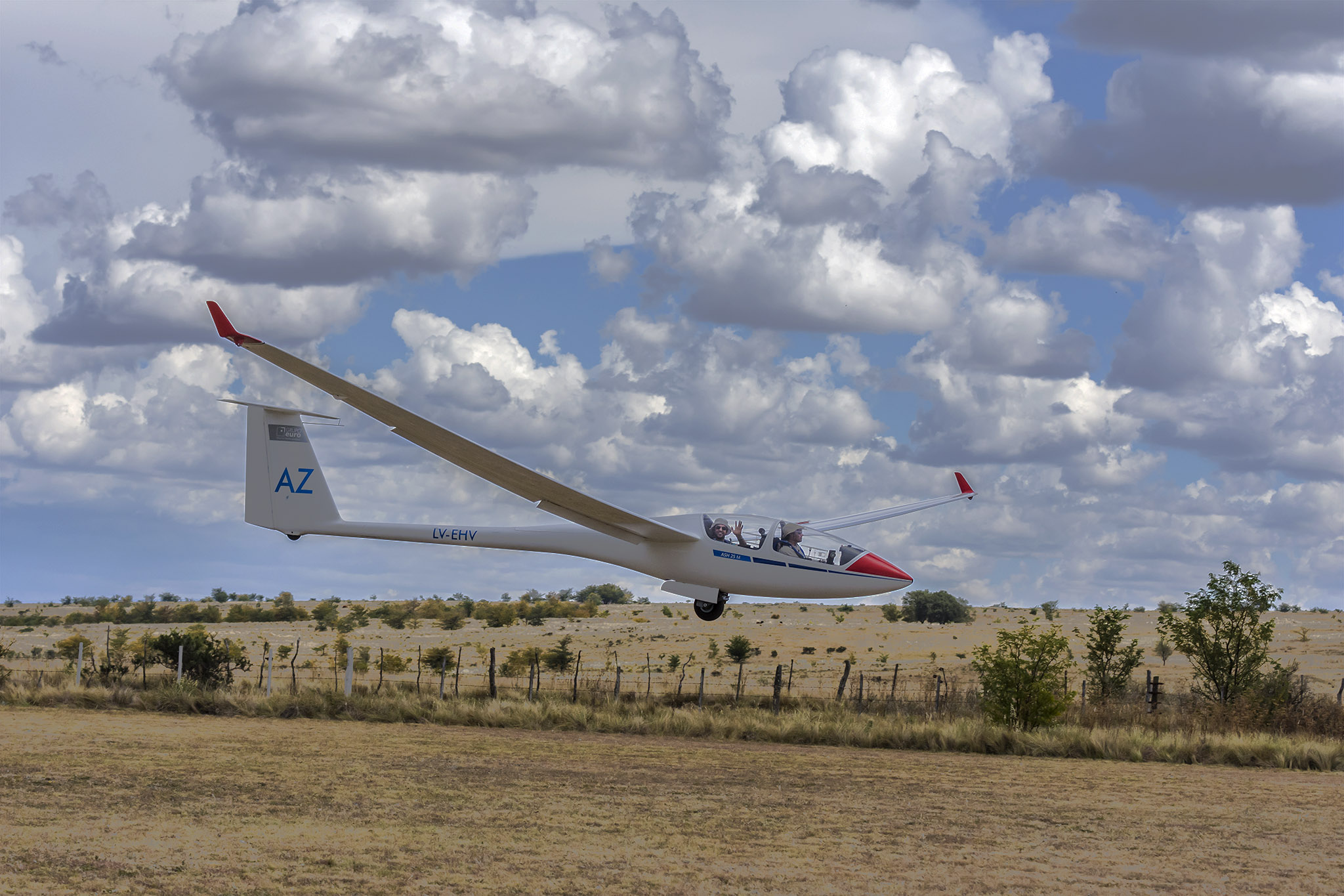 Actividad de vuelo en La Cumbre