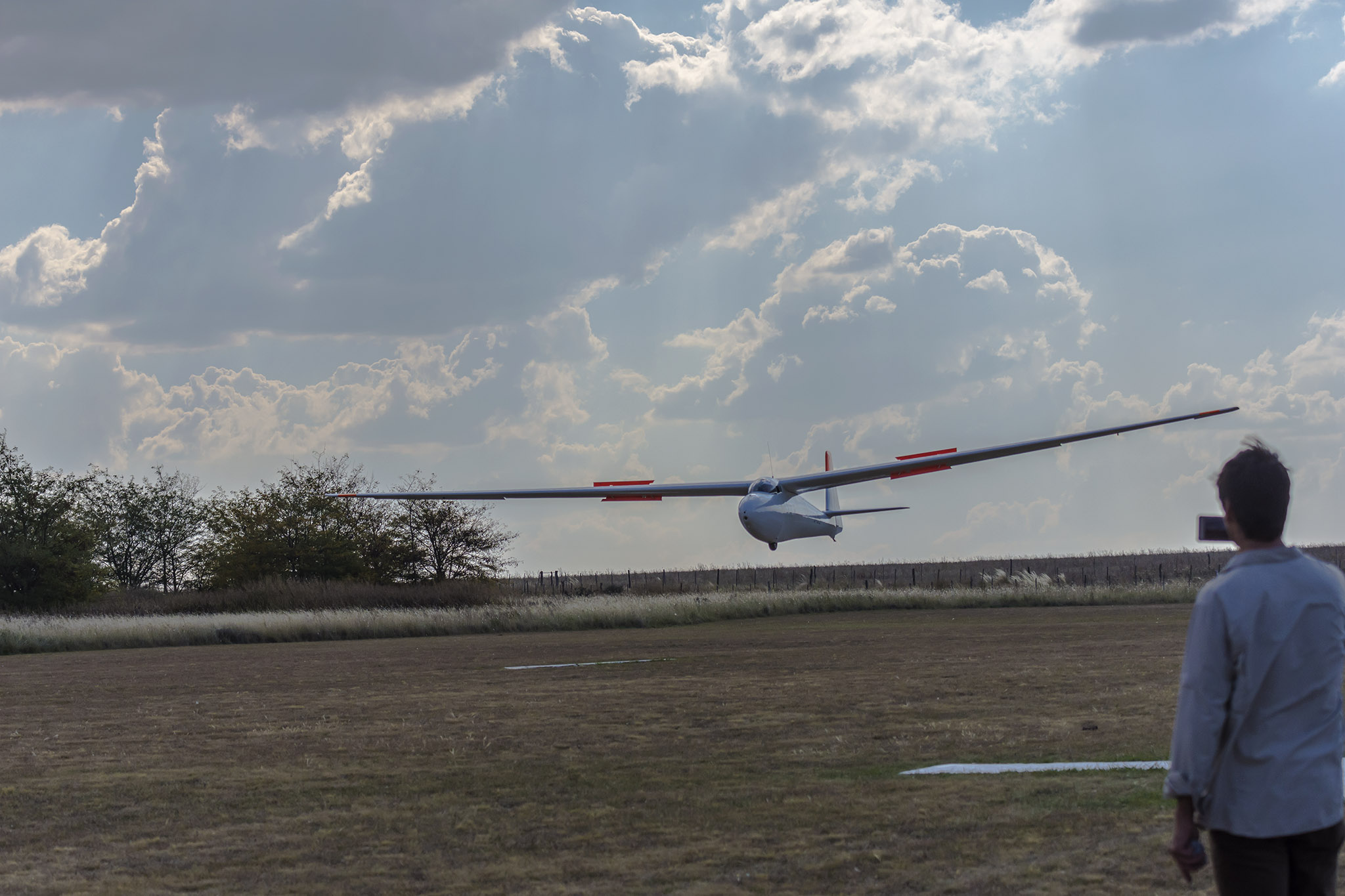 Actividad de vuelo en La Cumbre