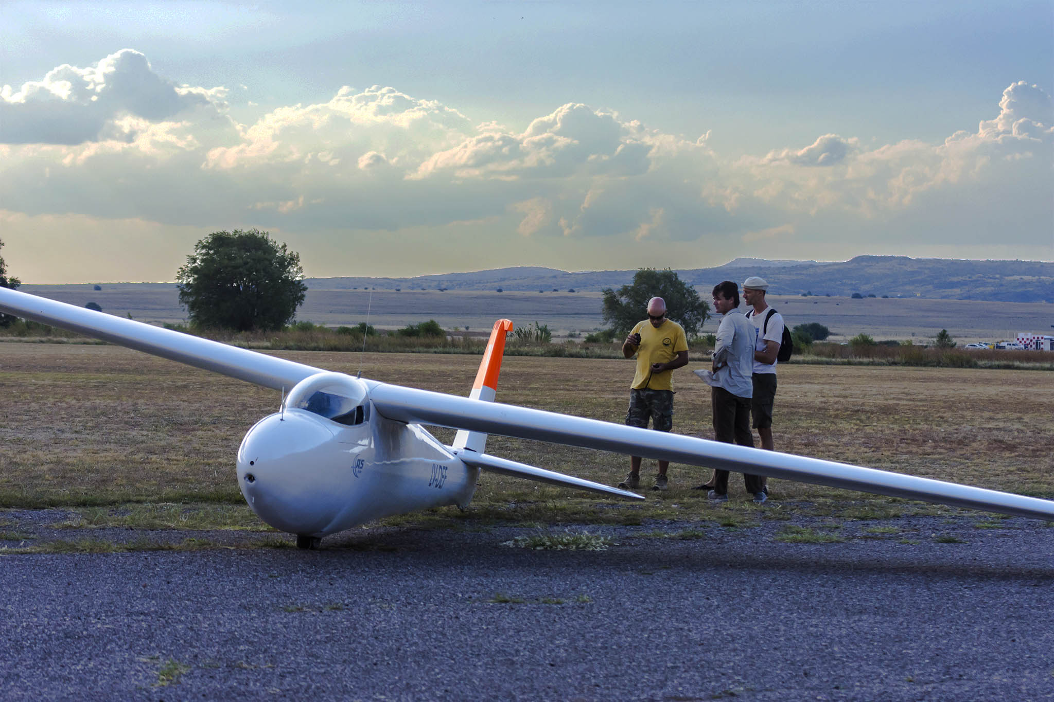 Actividad de vuelo en La Cumbre