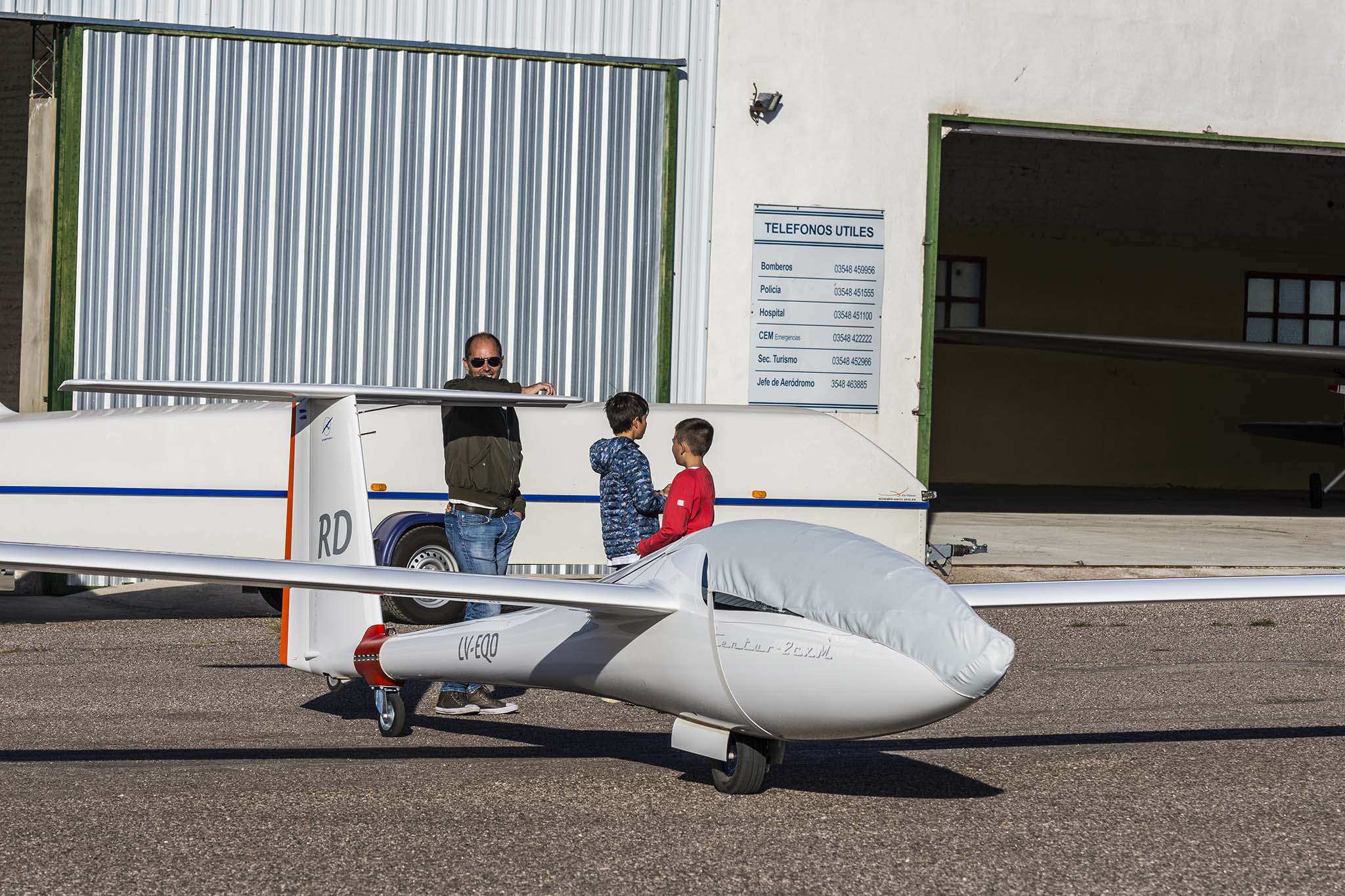 Actividad de vuelo en La Cumbre