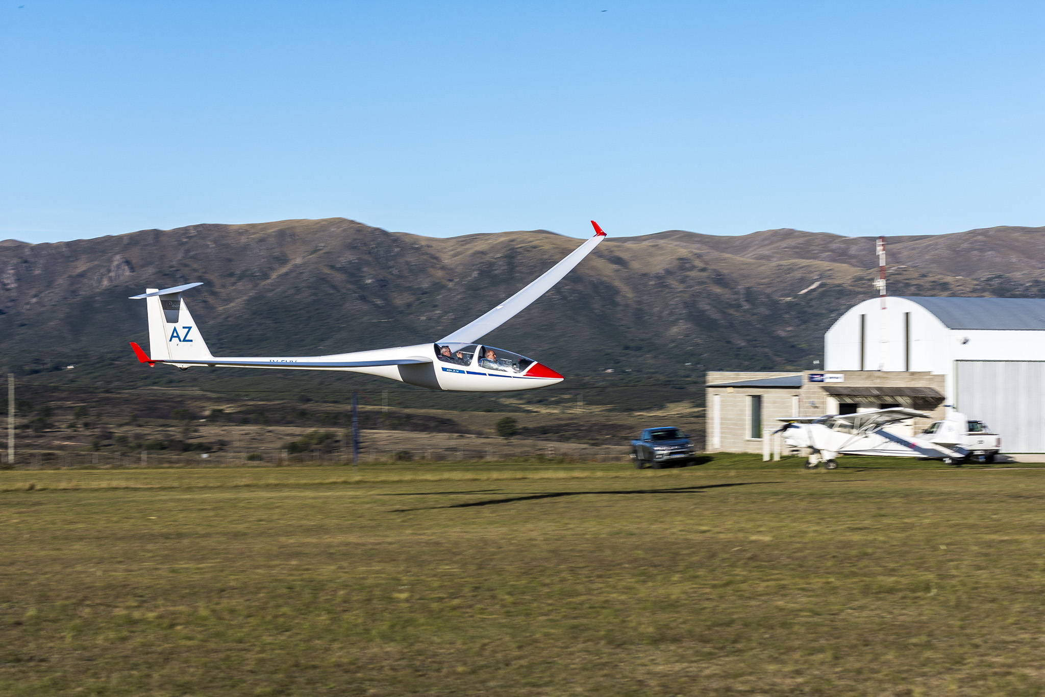 Actividad de vuelo en La Cumbre