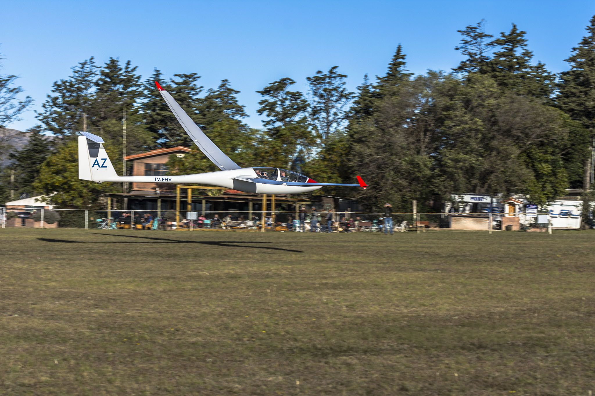 Actividad de vuelo en La Cumbre