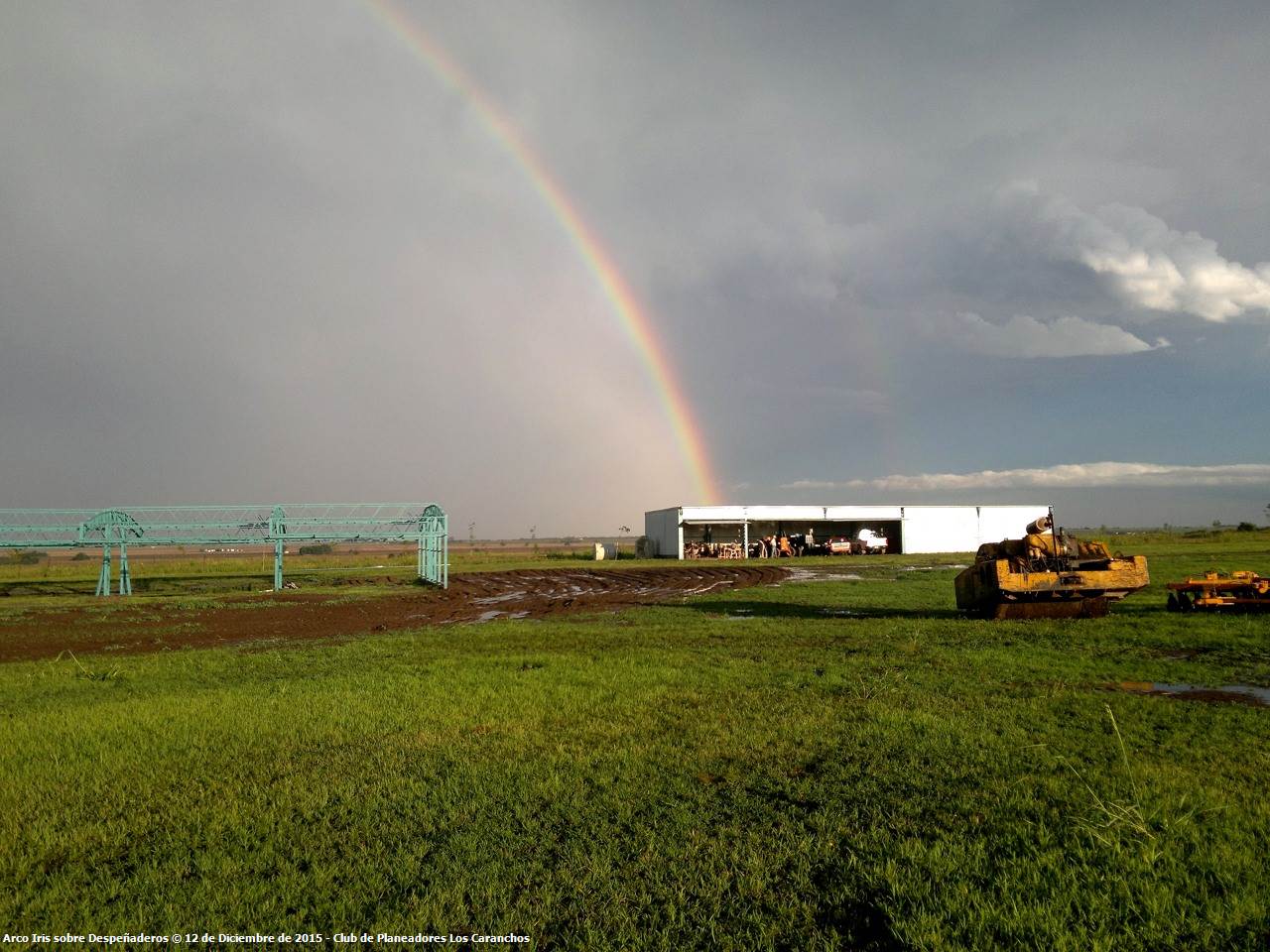 Arco iris sobre Despeñaderos