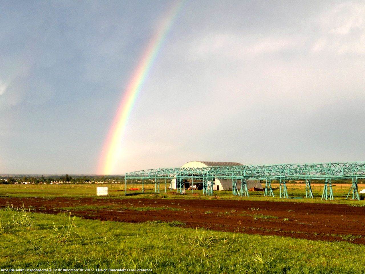 Arco iris sobre Despeñaderos