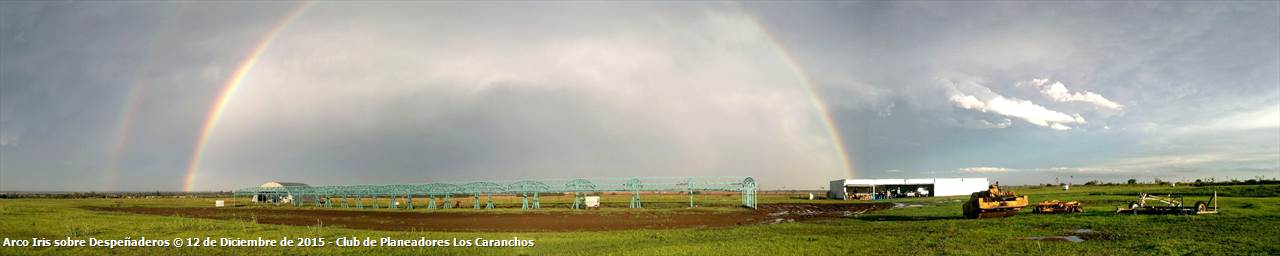 Arco iris sobre Despeñaderos
